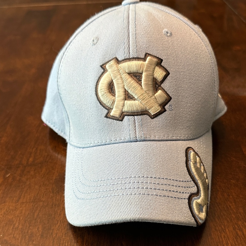 UNC Sky Blue Cap with Embroidered TAR HEEL
